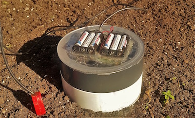 Soil CarbonspeQ prototype in the field Soil carbonspeq